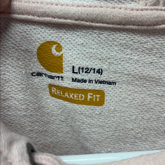 Carhartt Blush Pink Pullover Hoodie - Picture 4 of 7